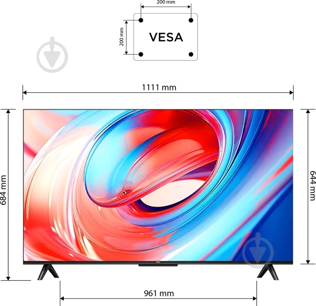 Телевізор TCL 50V6B - фото 8