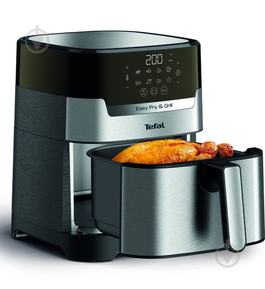 ВИТРИНА! Мультипечь Tefal Easy Fry & Grill Precision EY505D15 - фото 17 ВИТРИНА! Мультипечь Tefal Easy Fry & Grill Precision EY505D15 - фото 17