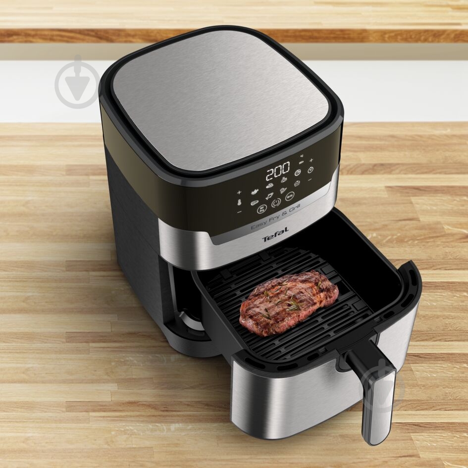 ВИТРИНА! Мультипечь Tefal Easy Fry & Grill Precision EY505D15 - фото 18 ВИТРИНА! Мультипечь Tefal Easy Fry & Grill Precision EY505D15 - фото 18