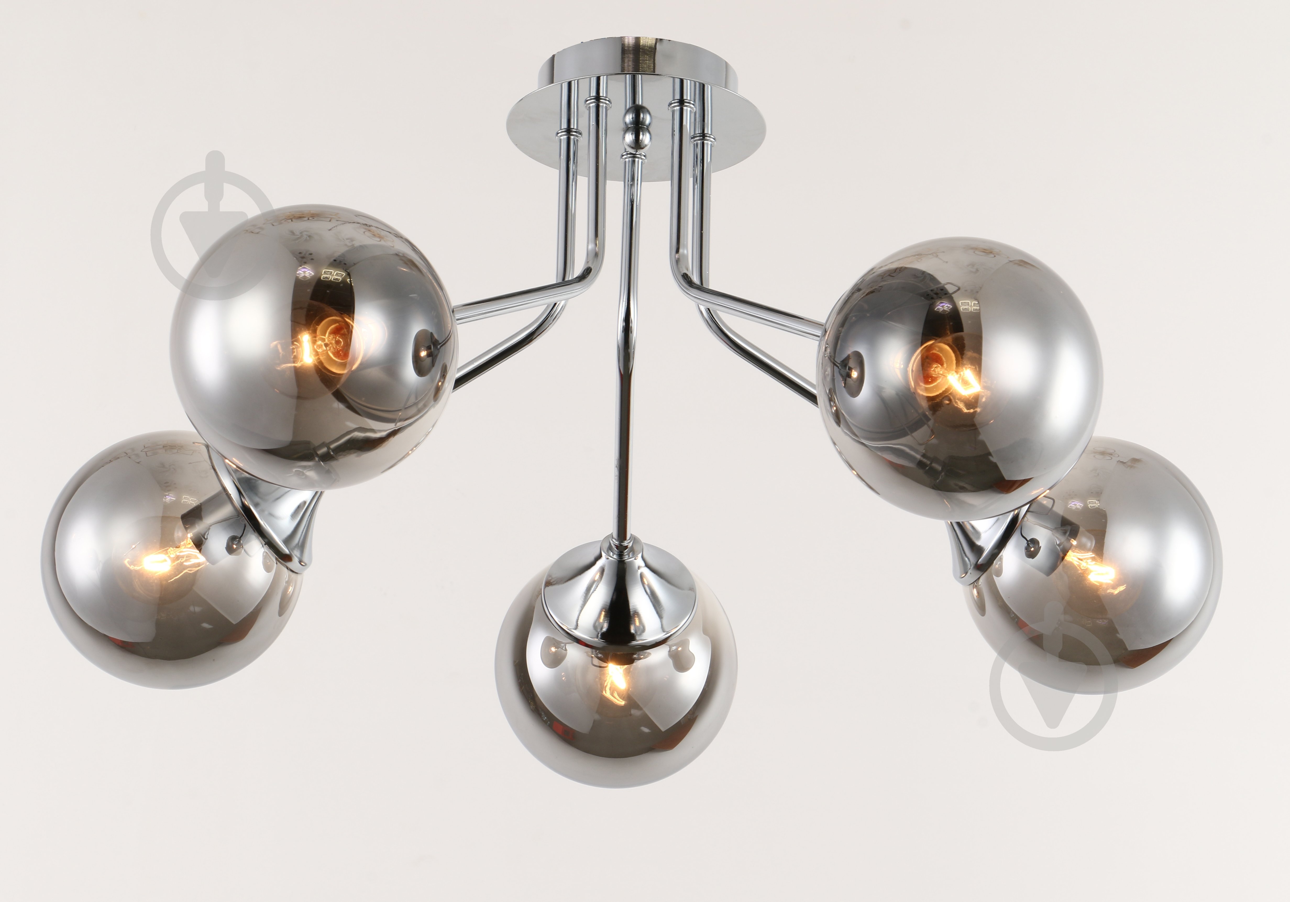 Люстра потолочная Blitz 5x40 Вт E27 хром 1512-45 - фото 1