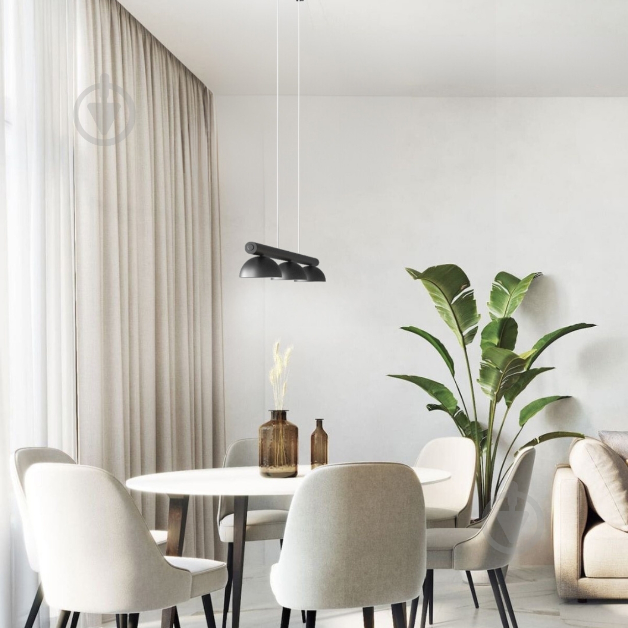 Світильник підвісний Emotion_20.13 2700К 12,6 Вт MR11 чорний LС 90/3-P-R9005-W - фото 2 Світильник підвісний Emotion_20.13 2700К 12,6 Вт MR11 чорний LС 90/3-P-R9005-W - фото 2