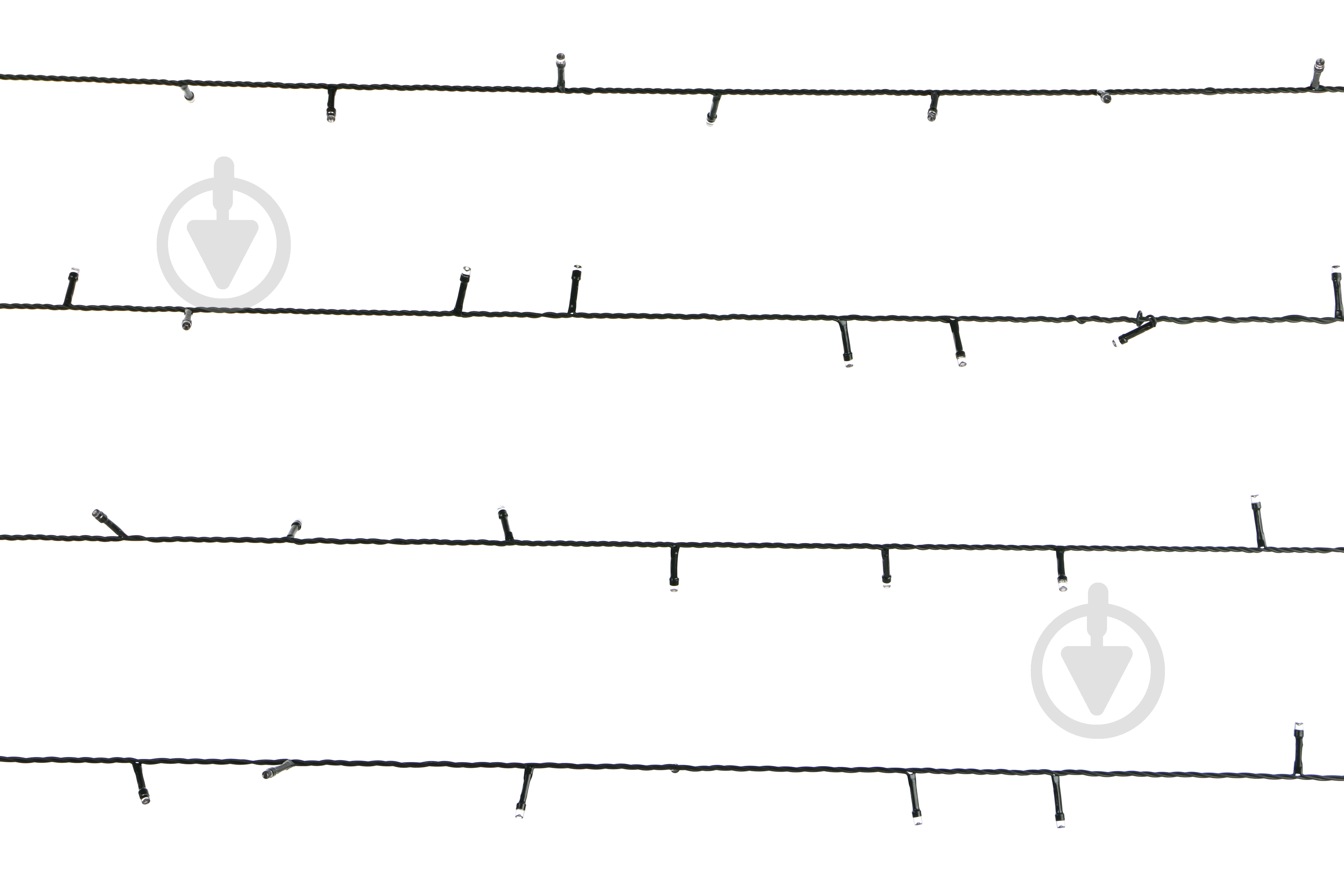 Електрогірлянда лінійна Феєрія різнокольорова вбудований світлодіод (LED) 100 ламп 10 м - фото 4