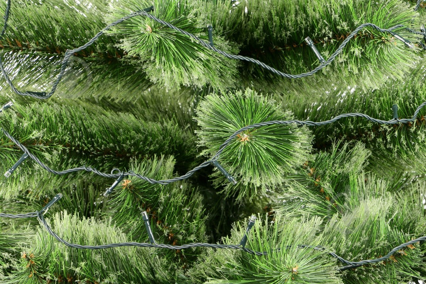 Електрогірлянда лінійна Феєрія різнокольорова вбудований світлодіод (LED) 100 ламп 10 м - фото 2