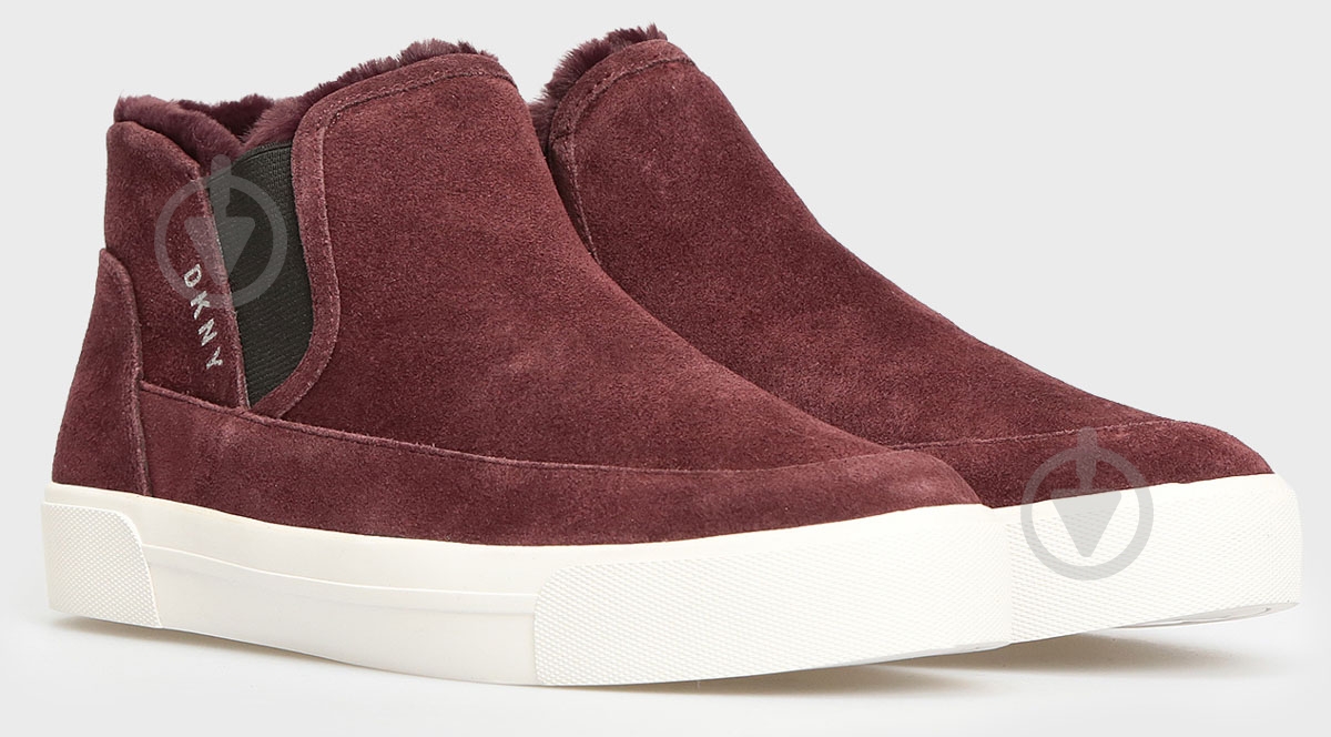 Ботинки DKNY BESSIE K3103434-600 р.38,5 бордовый - фото 1