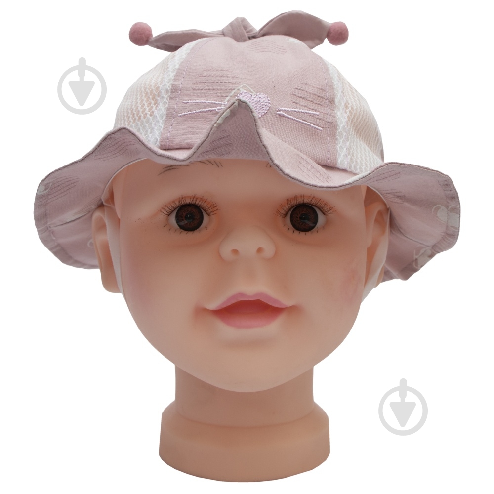 Панама Девілон 517731 р.50 персиковий - фото 2 Панама Девілон 517731 р.50 персиковий - фото 2