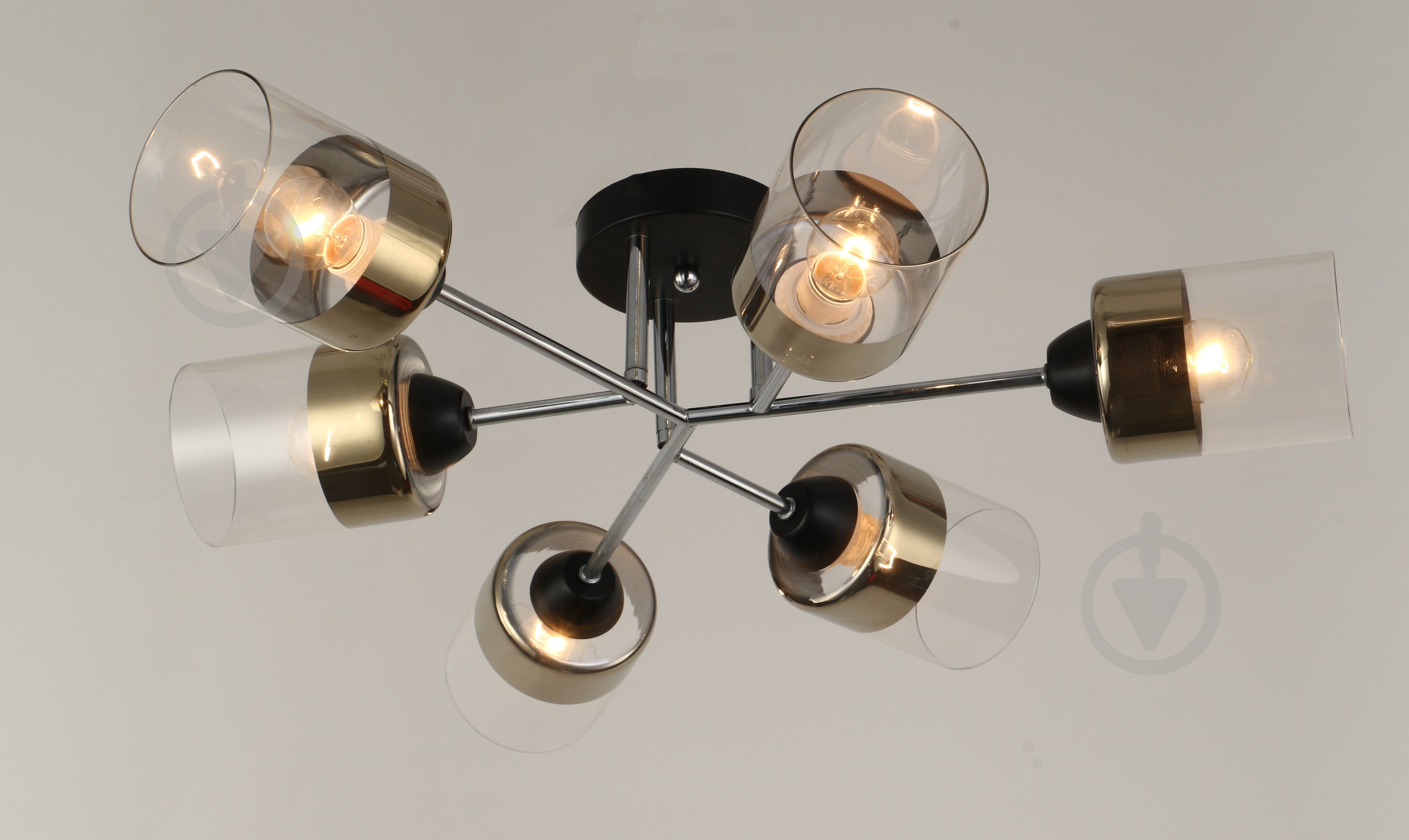 Люстра потолочная Blitz 6x40 Вт E27 хром 5041-46 - фото 1