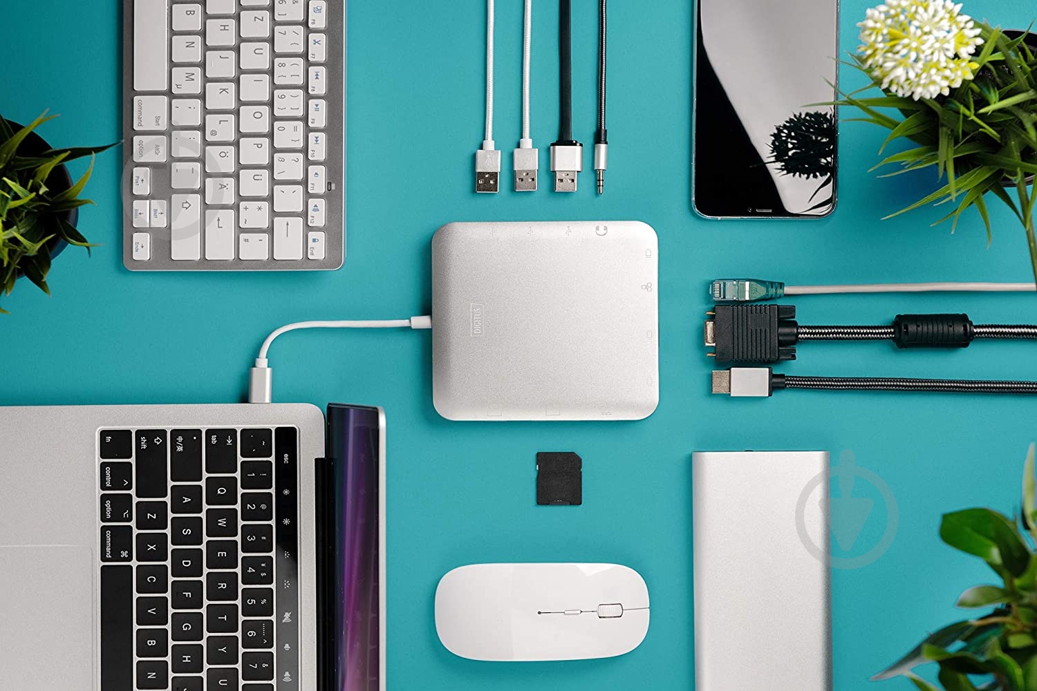 Док-станция Digitus USB-C, 11 Port (DA-70863) - фото 6