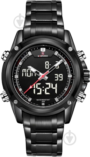Наручные часы NaviForce Aero BBW-NF9050 black - фото 1