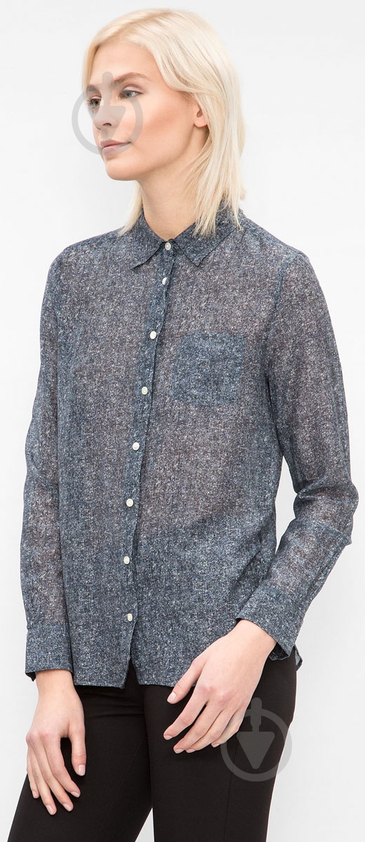 Рубашка Gant O1. DONEGAL SHIRT 4310000-410 р. 40 синий - фото 2 Рубашка Gant O1. DONEGAL SHIRT 4310000-410 р. 40 синий - фото 2