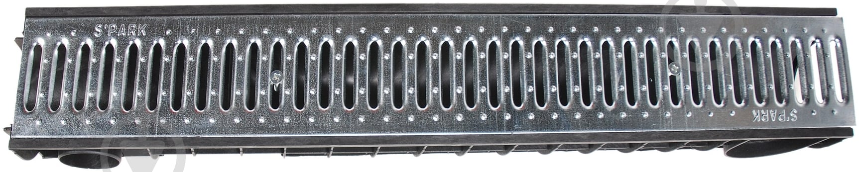 Жолоб пластиковий S'PARK зі сталевою решіткою ЛВ-10.16.12-ПП - фото 3 Жолоб пластиковий S'PARK зі сталевою решіткою ЛВ-10.16.12-ПП - фото 3