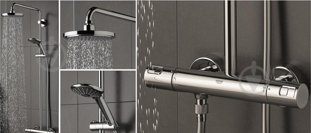 Душевая система Grohe Vitalio Joy 180 27298001 - фото 4