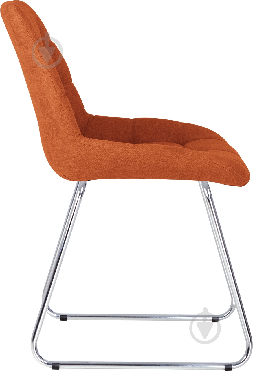 Стілець обідній Nowy Styl NICOLE CFS CHROME (BOX-1) SQR SORO-51 помаранчевий / хром - фото 3