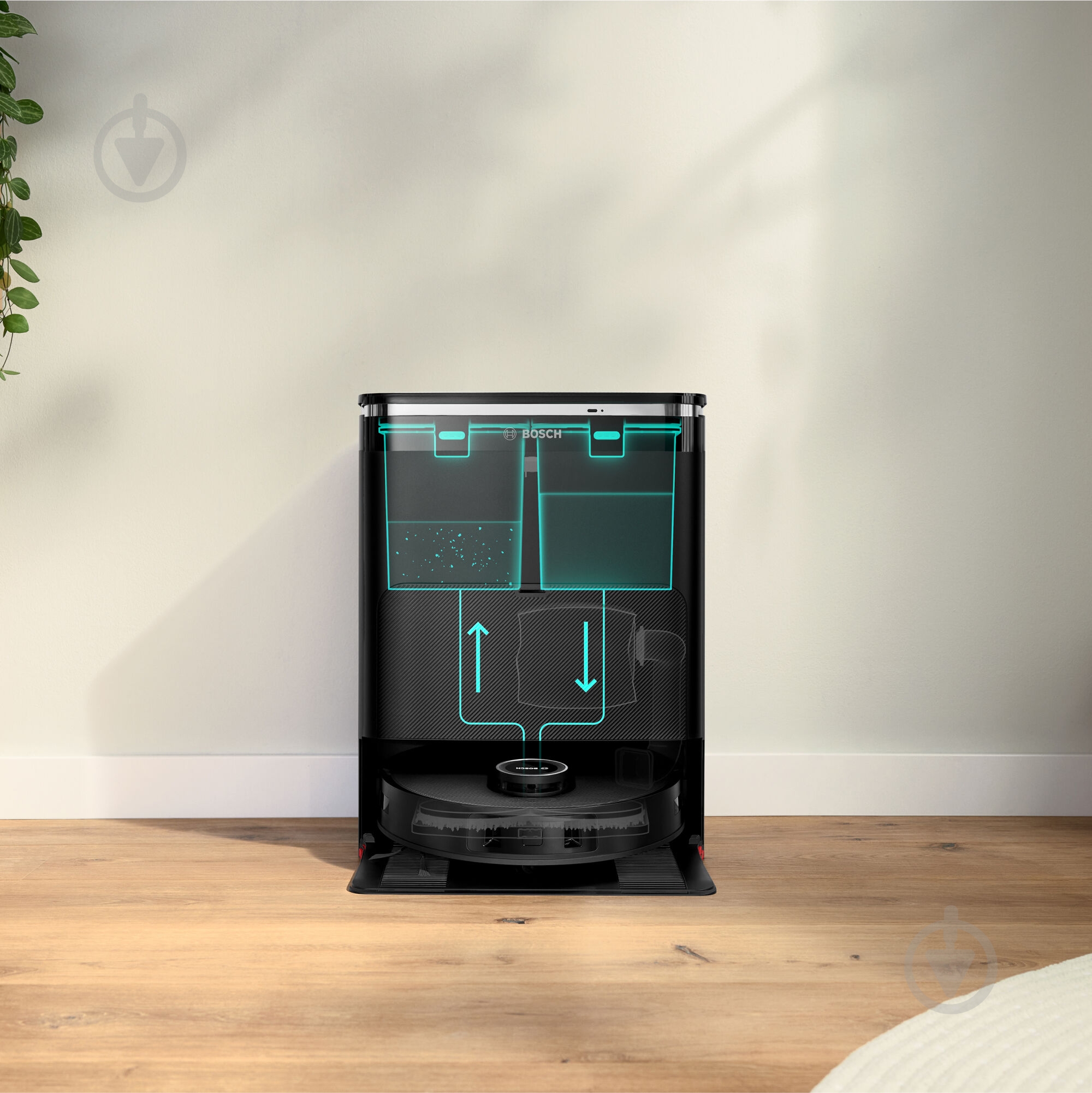ВИТРИНА! Робот-пылесос моющий Bosch Spotless BCRDW3B black - фото 3 ВИТРИНА! Робот-пылесос моющий Bosch Spotless BCRDW3B black - фото 3