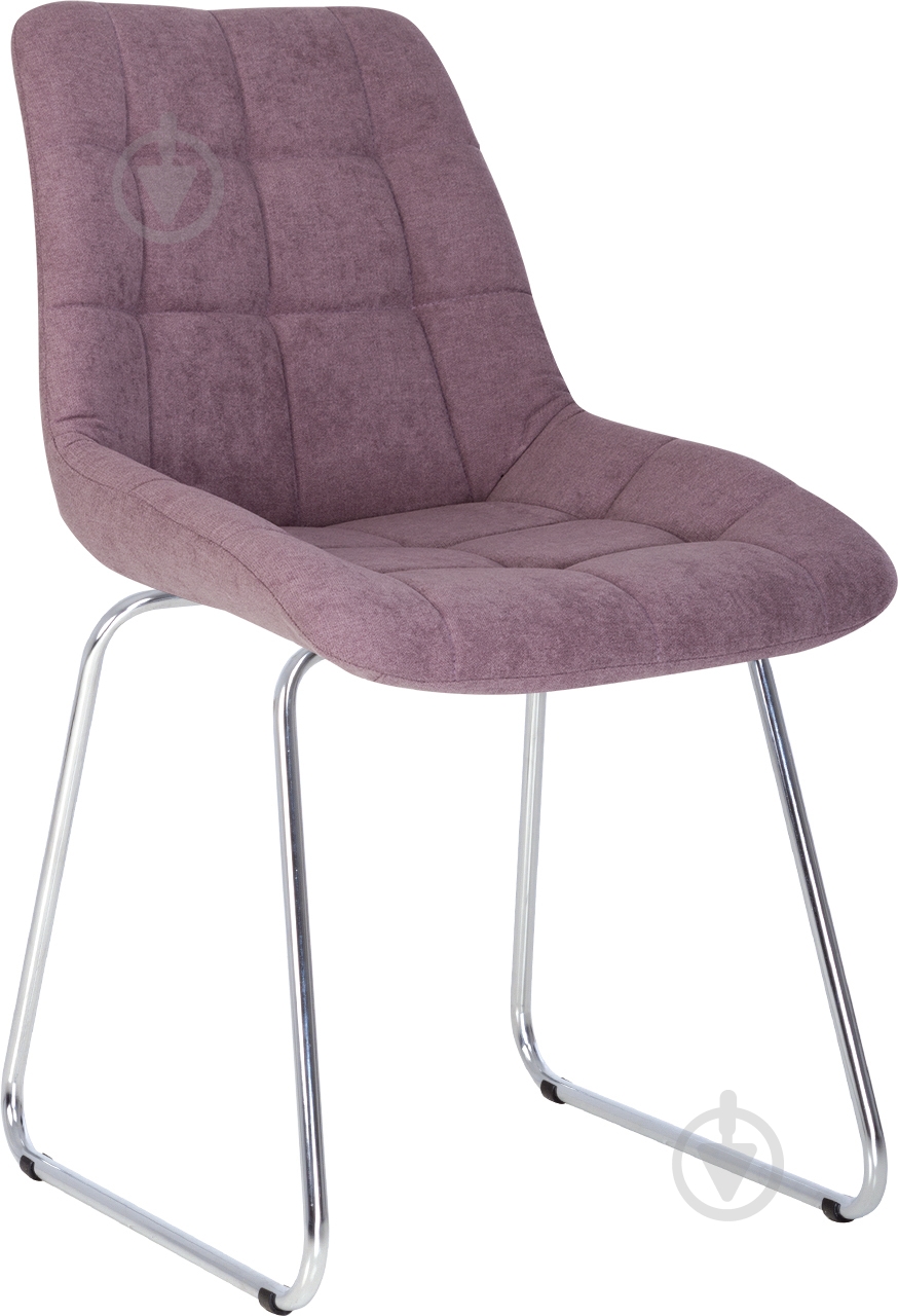 Стілець обідній Nowy Styl NICOLE CFS CHROME (BOX-1) SQR SORO-65 фіолетовий / хром - фото 1