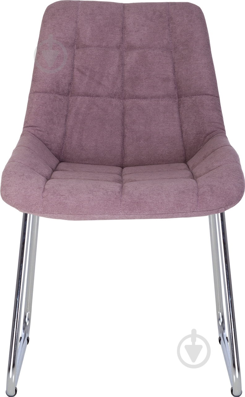 Стілець обідній Nowy Styl NICOLE CFS CHROME (BOX-1) SQR SORO-65 фіолетовий / хром - фото 2