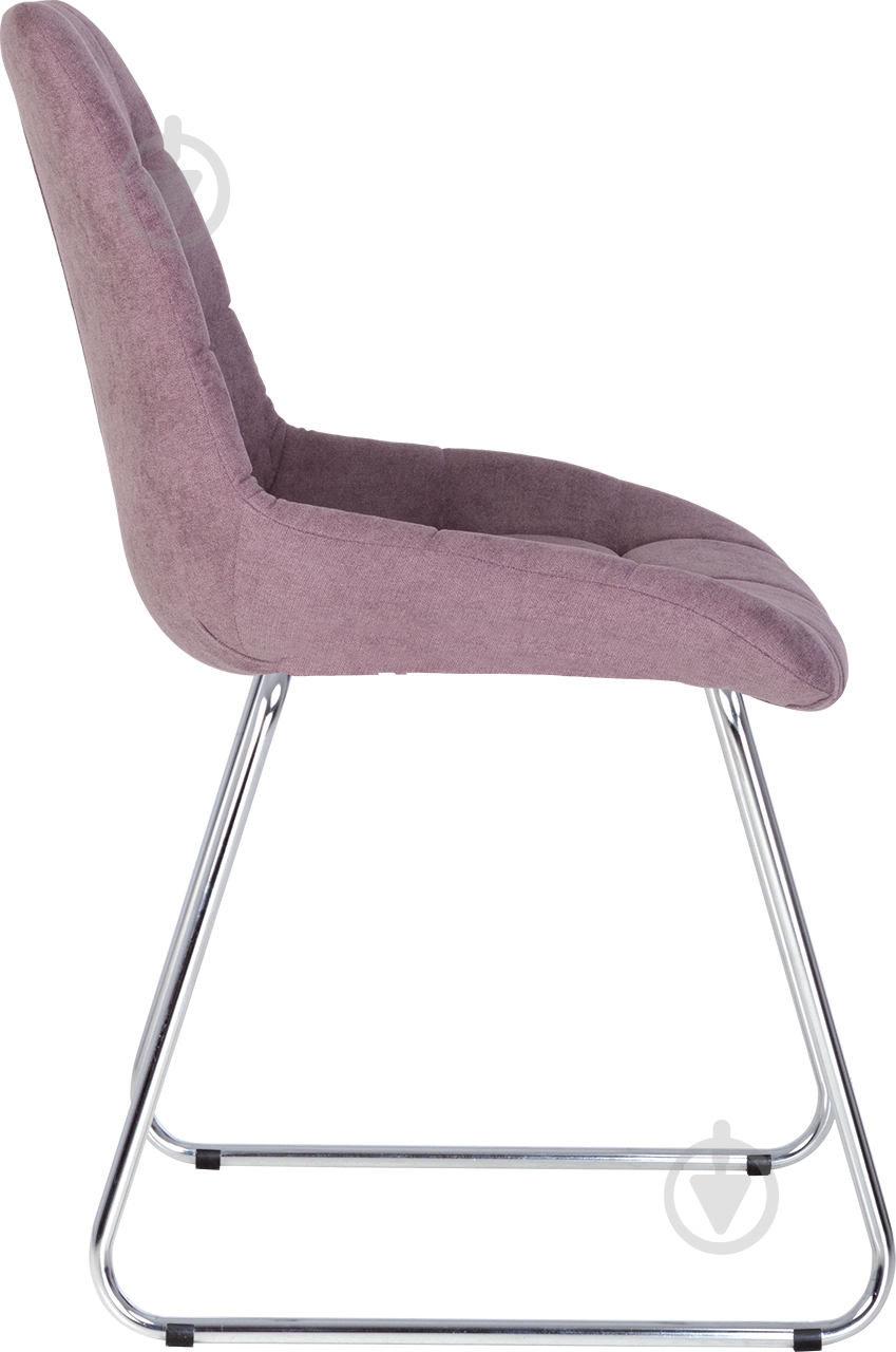 Стілець обідній Nowy Styl NICOLE CFS CHROME (BOX-1) SQR SORO-65 фіолетовий / хром - фото 3