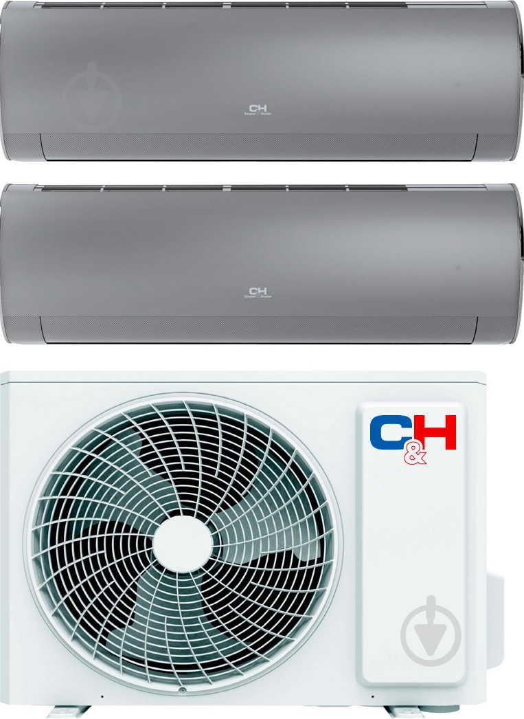 Мультисплит-система Cooper&Hunter CHML-U18RK2-NG+CH-S09FTXD2-SC(I) 1шт +CH-S12FTXD2-SC(I) 1шт - фото 1