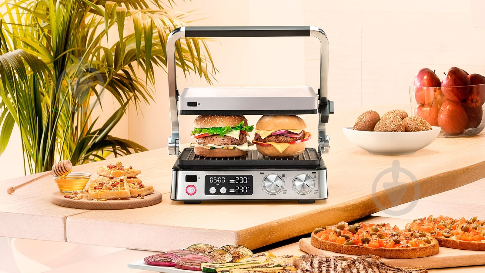 ВІТРИНА! Гриль електричний Braun CG7044 MultiGrill 7 - фото 16 ВІТРИНА! Гриль електричний Braun CG7044 MultiGrill 7 - фото 16