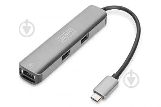 Док-станция Digitus USB-C, 5 Port (DA-70892) - фото 2 Док-станция Digitus USB-C, 5 Port (DA-70892) - фото 2