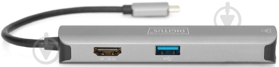 Док-станция Digitus USB-C, 5 Port (DA-70892) - фото 1 Док-станция Digitus USB-C, 5 Port (DA-70892) - фото 1