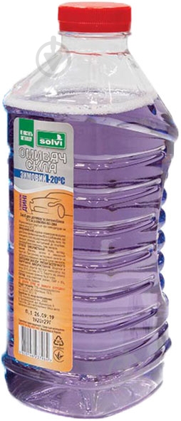 Омивач скла SOLVI 4820146237964 диня зима -20 °С 2 л - фото 1