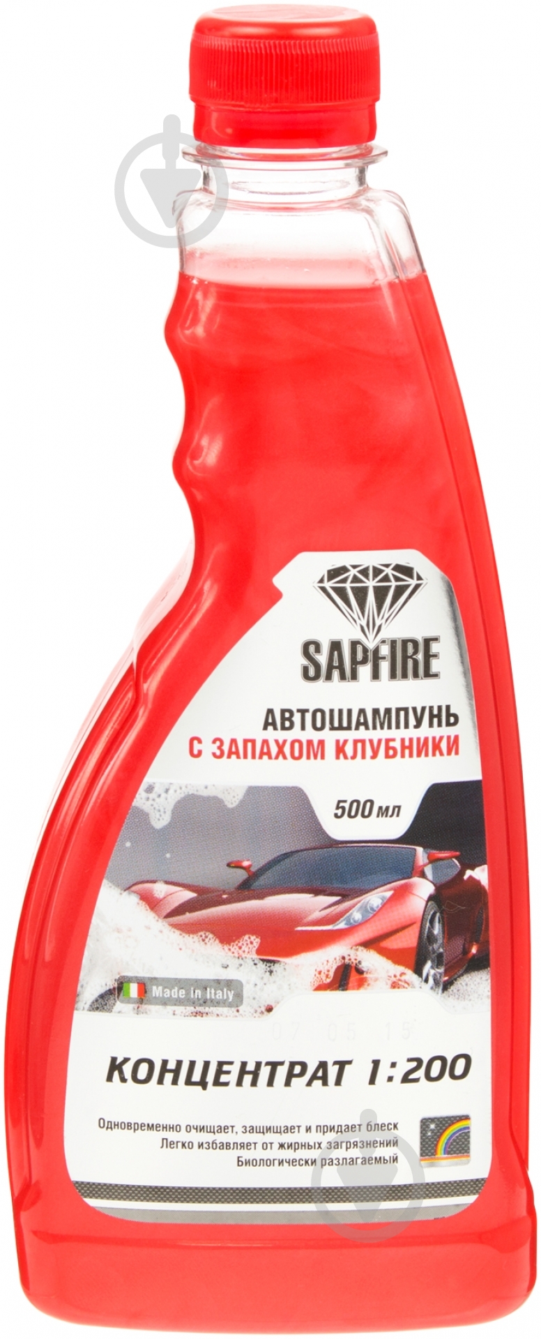 Автошампунь для ручного миття Sapfire 500 мл - фото 1