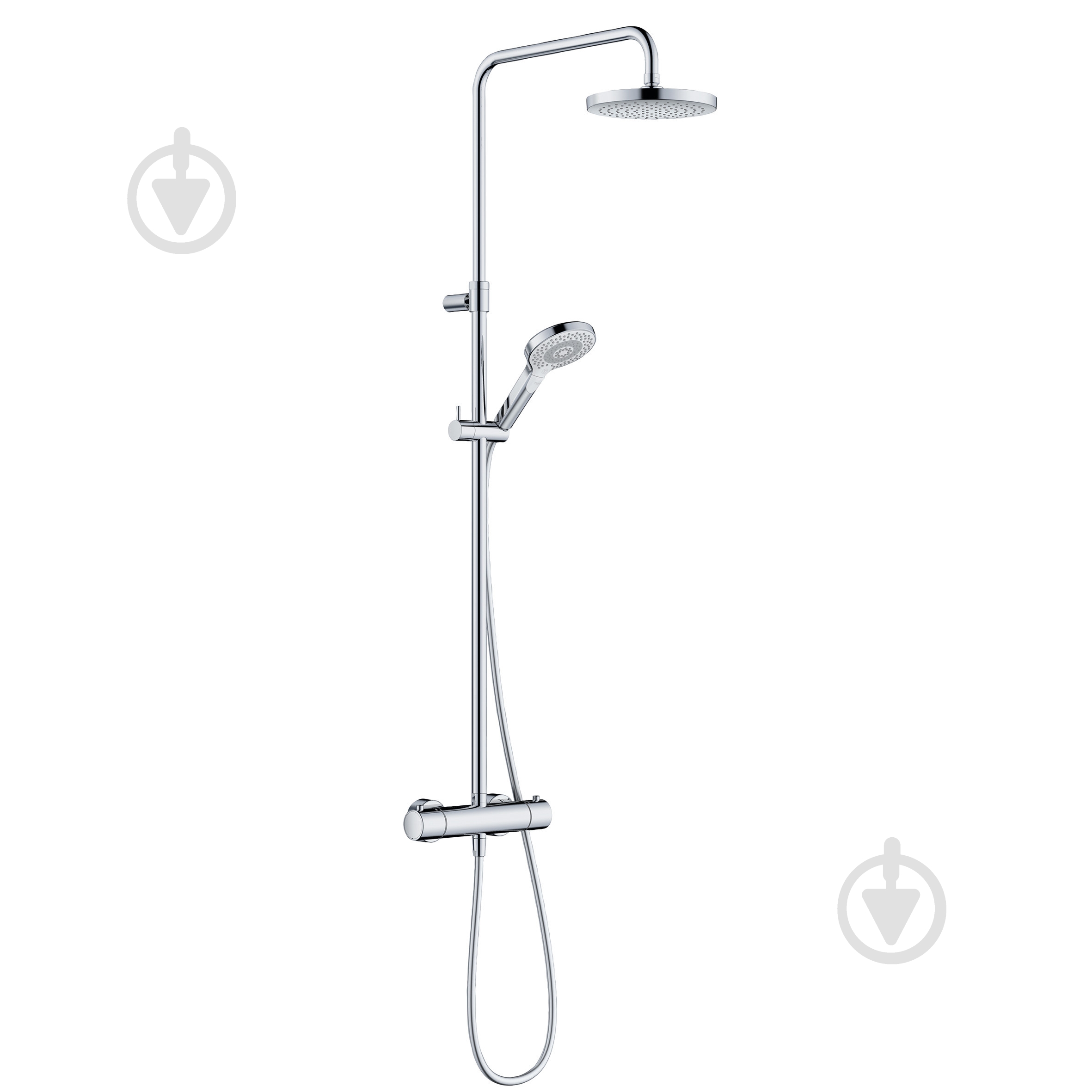 Душевая система Kludi DUAL SHOWER SYSTEM с термостатом DN 15 (690790500) - фото 1