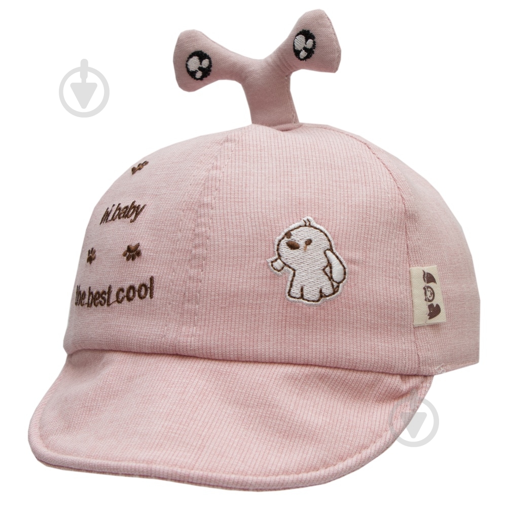 Бейсболка Devilon 517847 50 бледно-розовый - фото 1