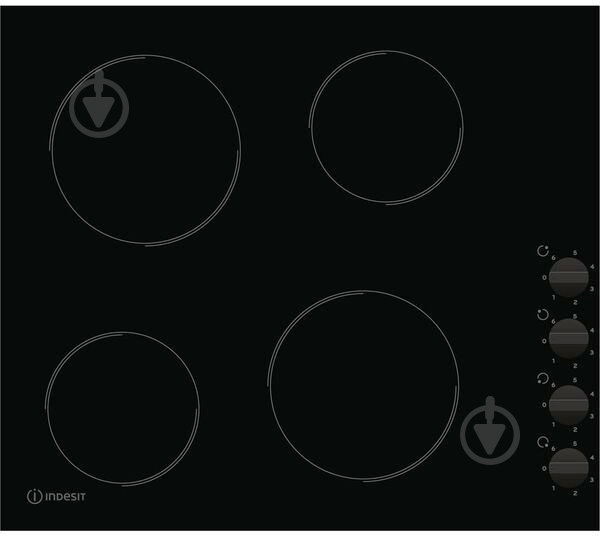 Варочная поверхность электрическая Indesit RI860C - фото 2