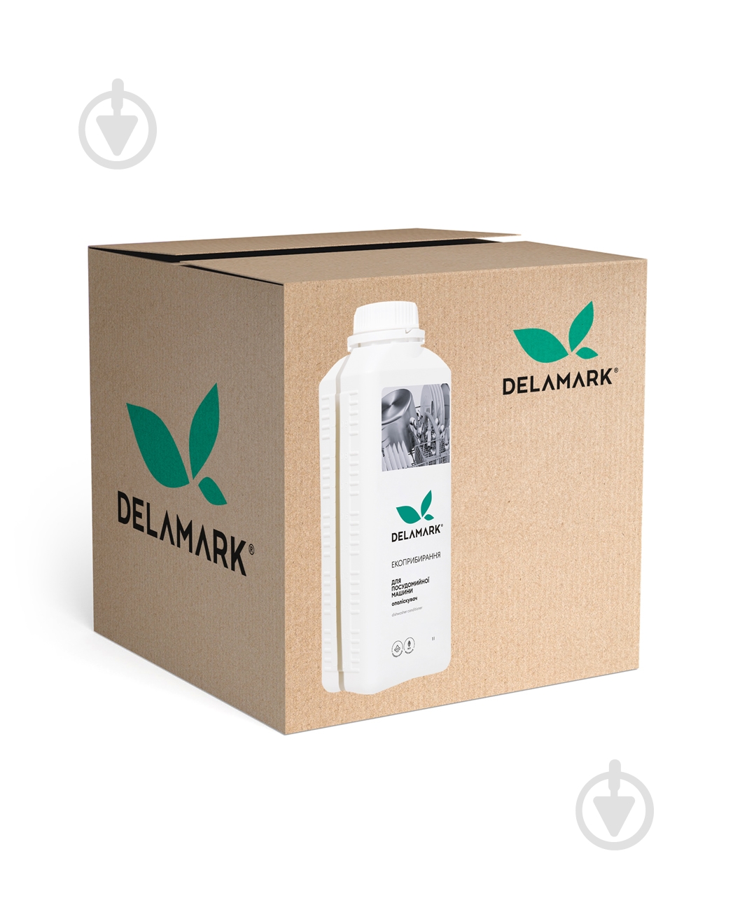 Ополаскиватель для посудомоечных машин DeLaMark 8 шт. 1 л - фото 1