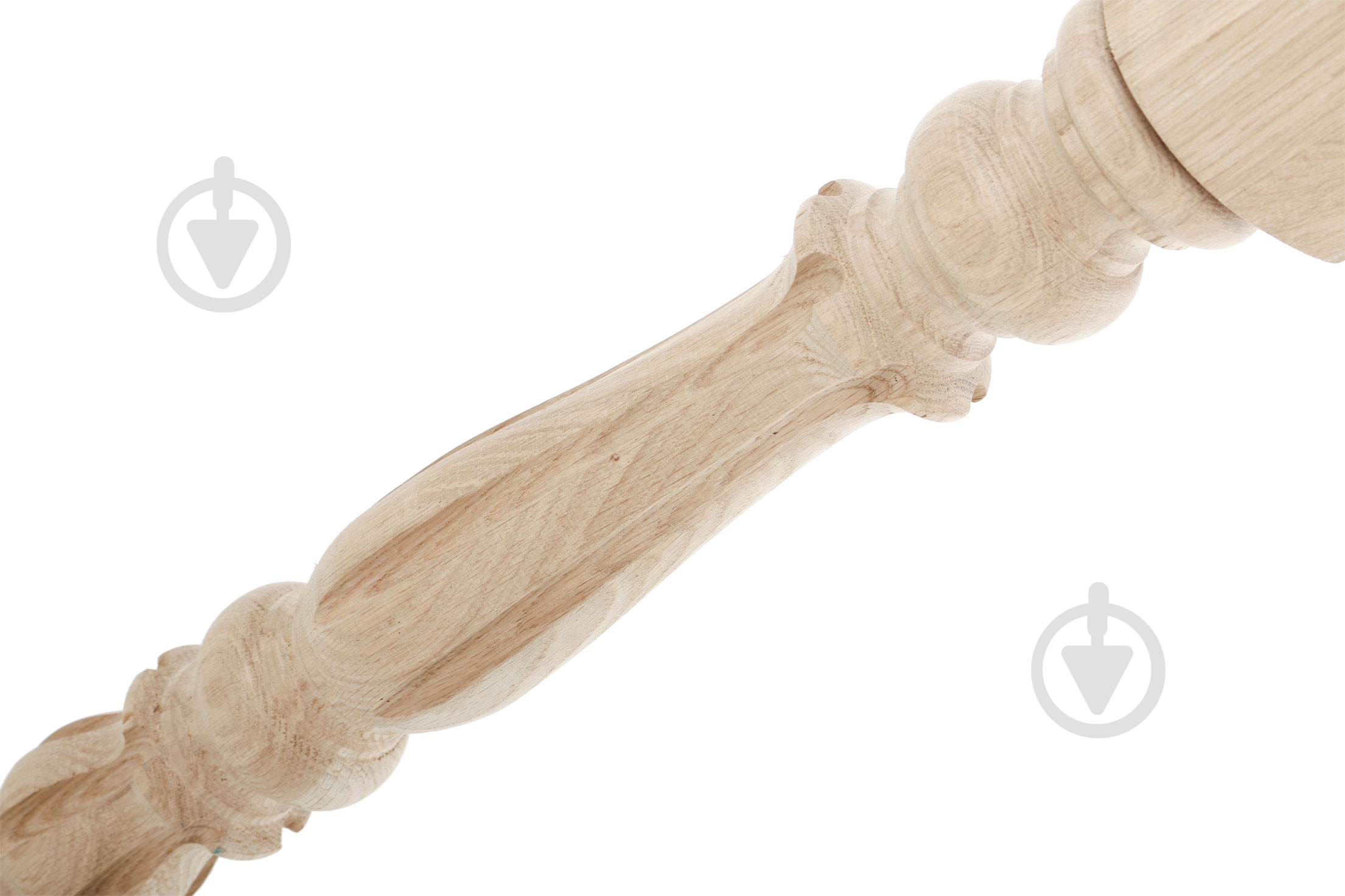 Столб тип-1 дубовый фрезерованный 75x75x1110 мм - фото 2