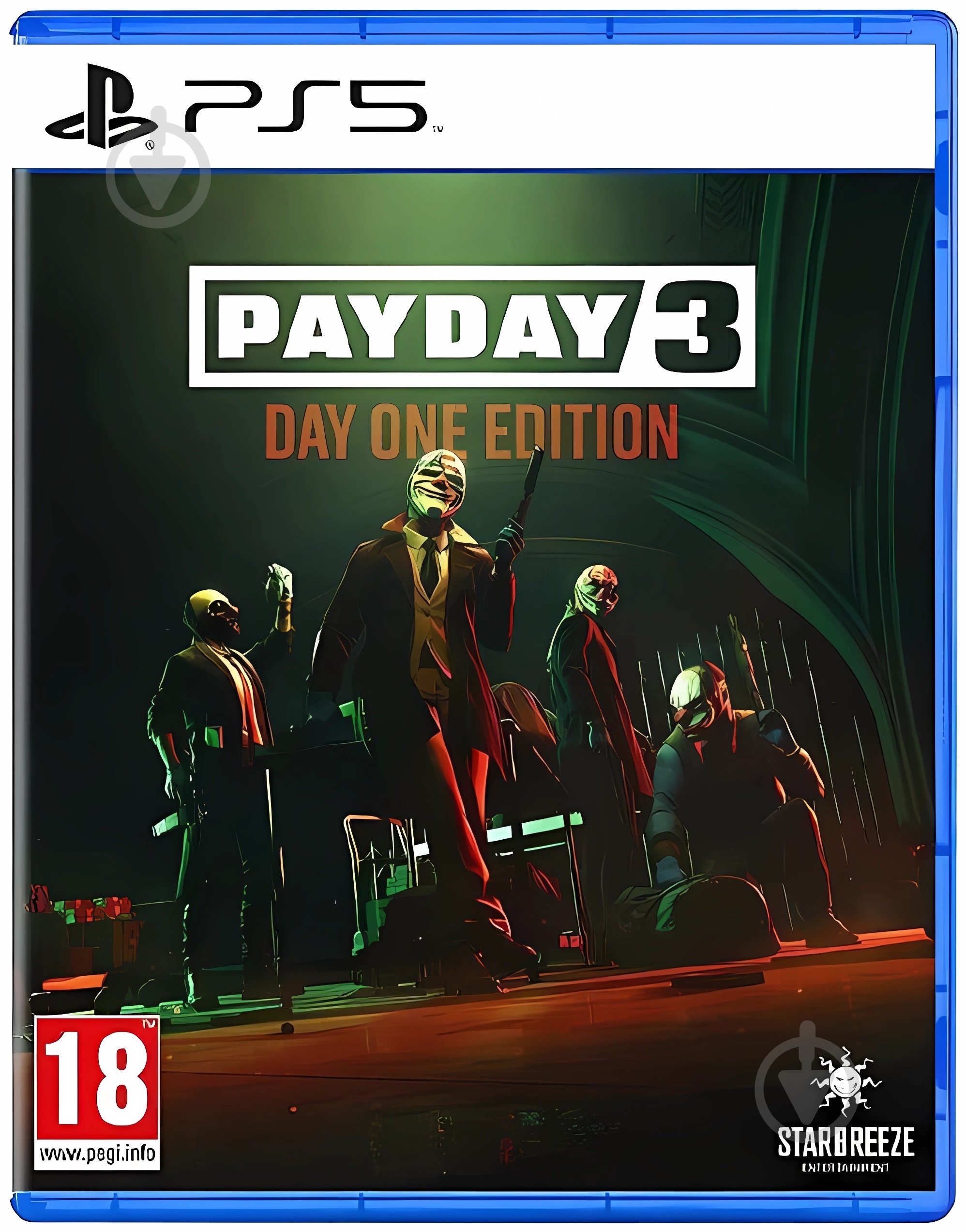 Игра Sony PS5 PAYDAY 3 Day One Edition - фото 1