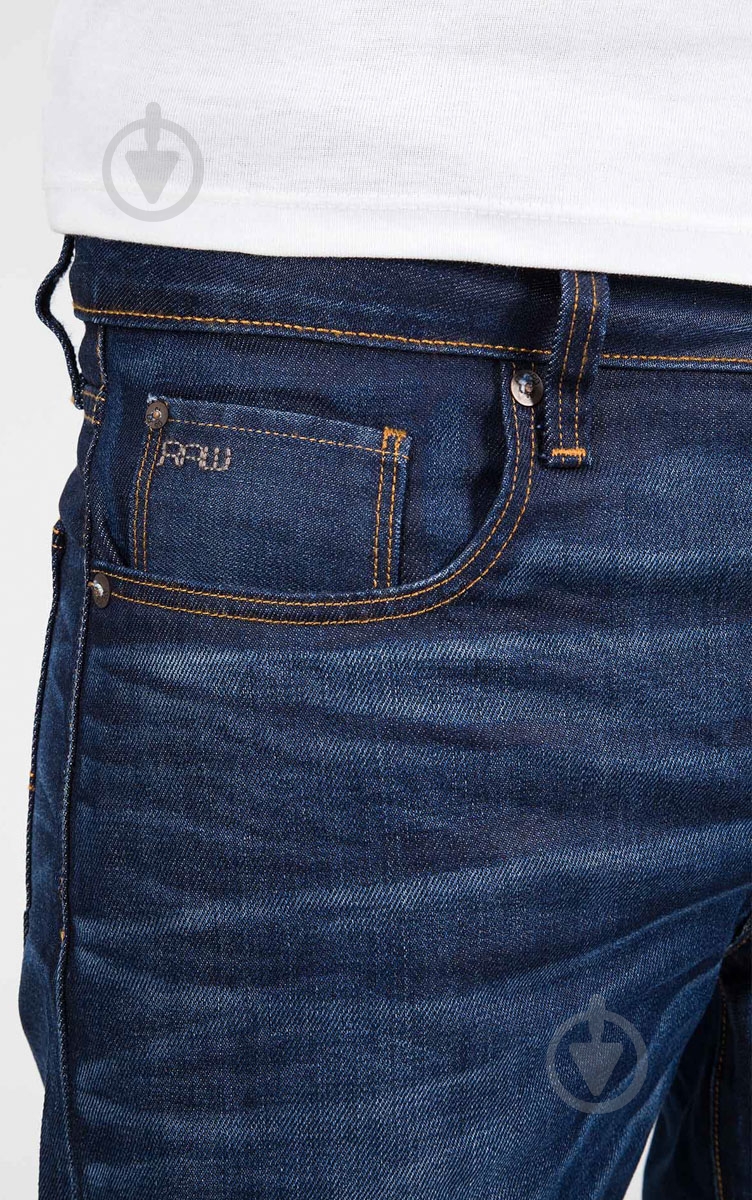 Джинсы G-Star RAW 3301 Straight 51002,4639-89 р. 29-32 синий - фото 5