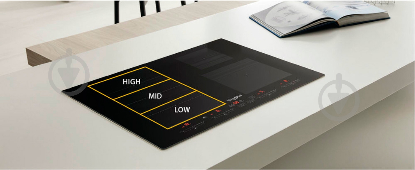Варочная поверхность индукционная Whirlpool SMC654F/BF - фото 4 Варочная поверхность индукционная Whirlpool SMC654F/BF - фото 4
