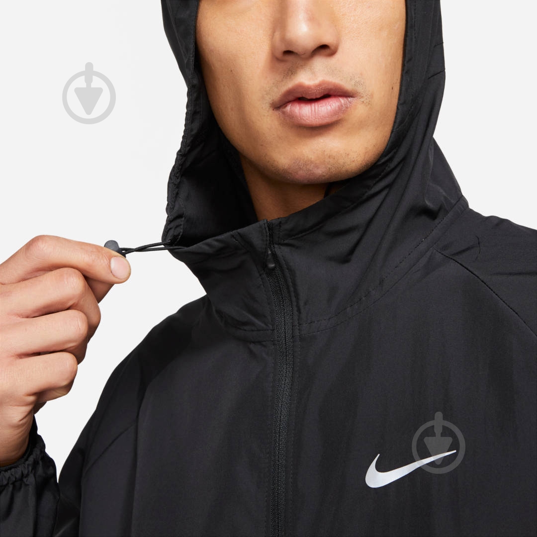 Куртка чоловіча Nike M NK RPL MILER JKT DD4746-010 р.M чорна - фото 4