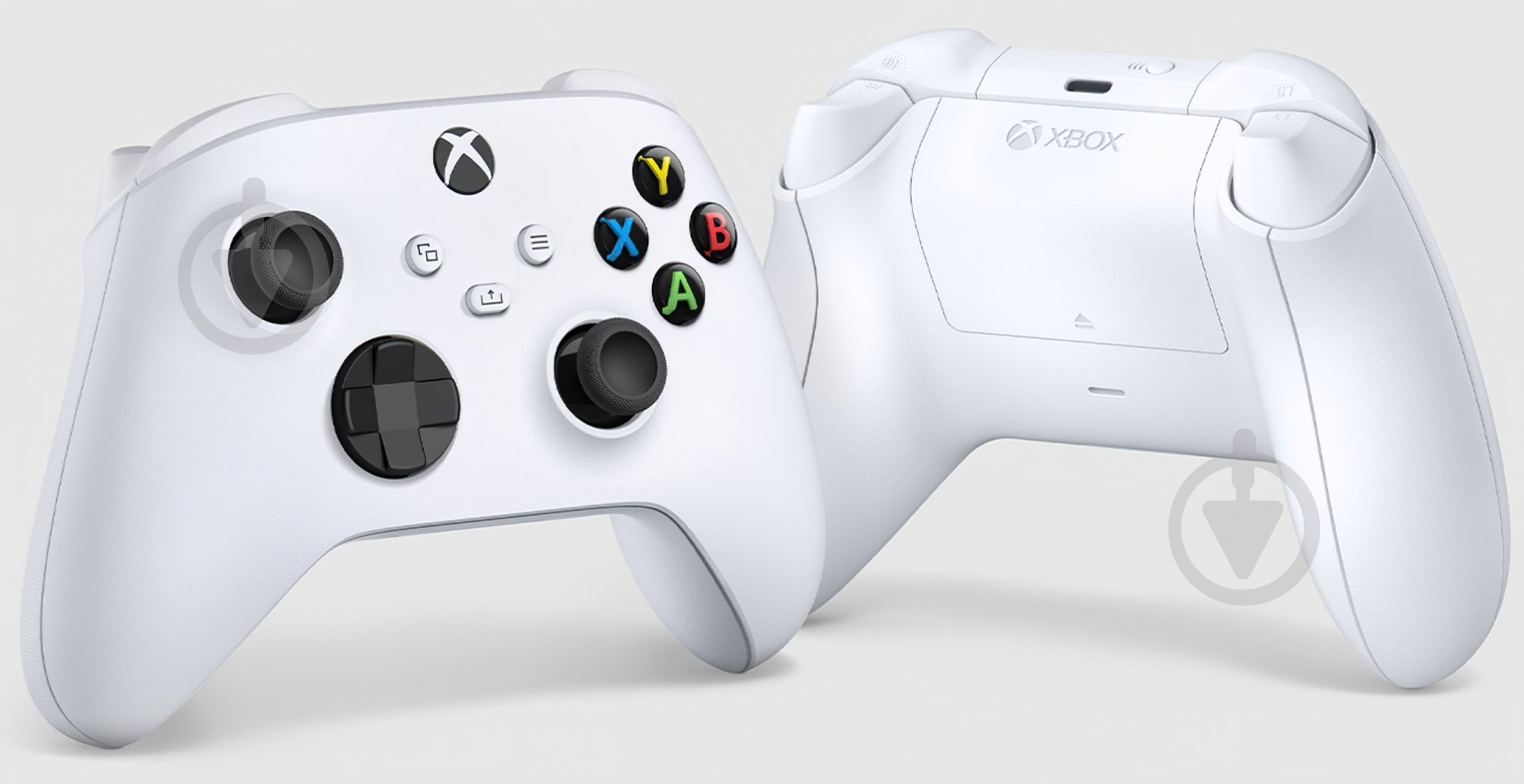 Геймпад беспроводной Microsoft Xbox Wireless Controller White (QAS-00009) - фото 9