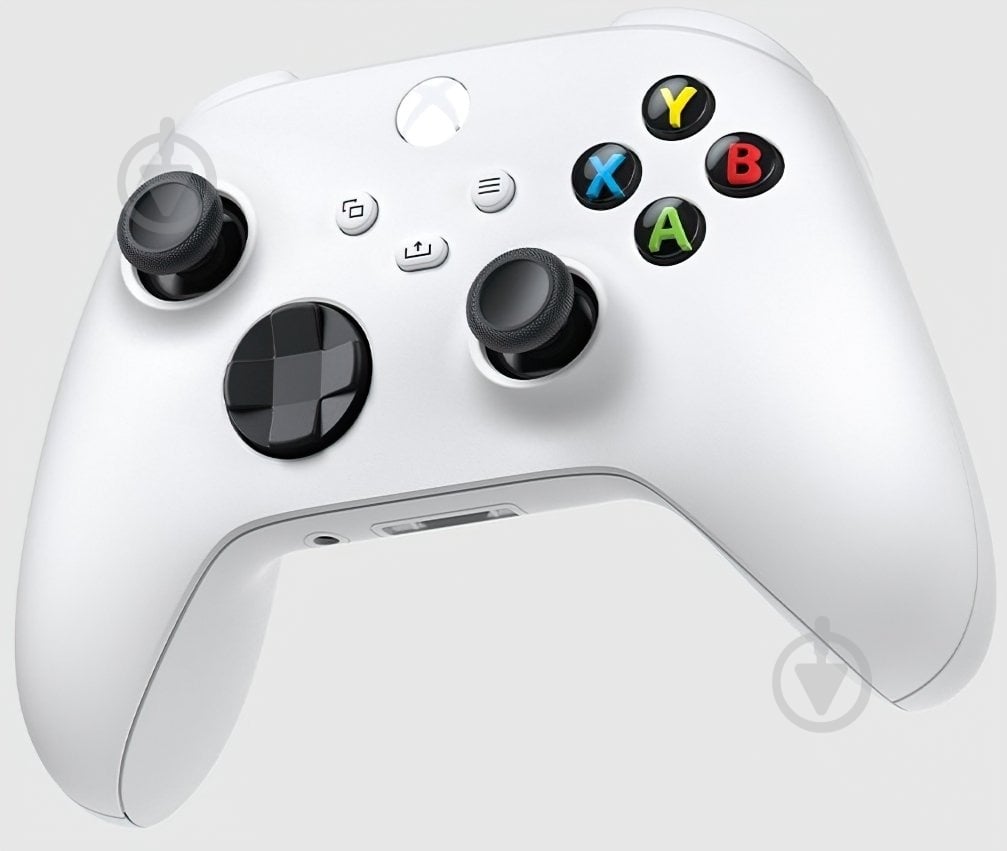 Геймпад беспроводной Microsoft Xbox Wireless Controller White (QAS-00009) - фото 3