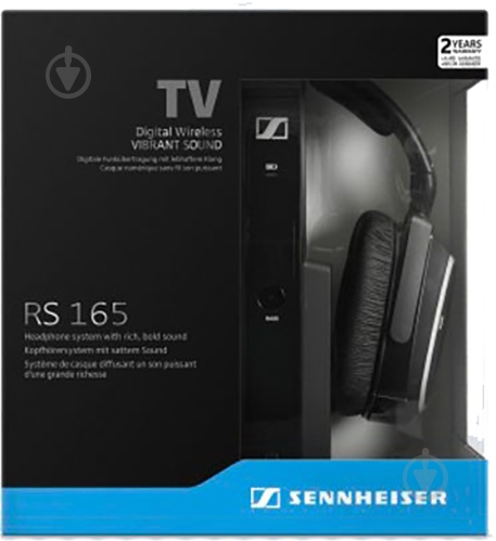 Наушники Sennheiser RS 165 black - фото 5 Наушники Sennheiser RS 165 black - фото 5