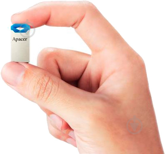 Флеш-память USB Apacer AH111 64 ГБ USB 2.0 blue (AP64GAH111U-1) - фото 5