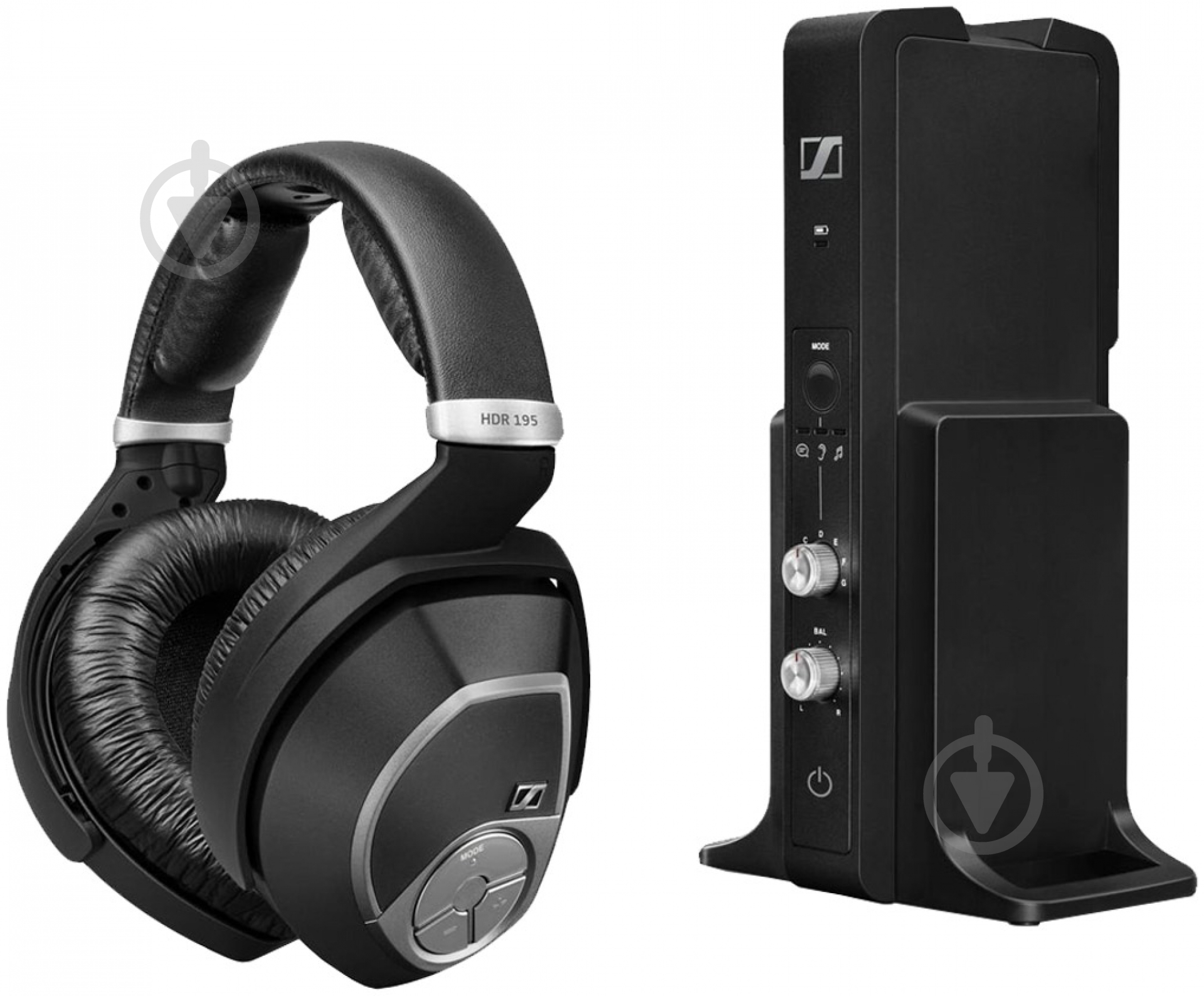 Навушники Sennheiser RS 195 black/grey - фото 2 Навушники Sennheiser RS 195 black/grey - фото 2