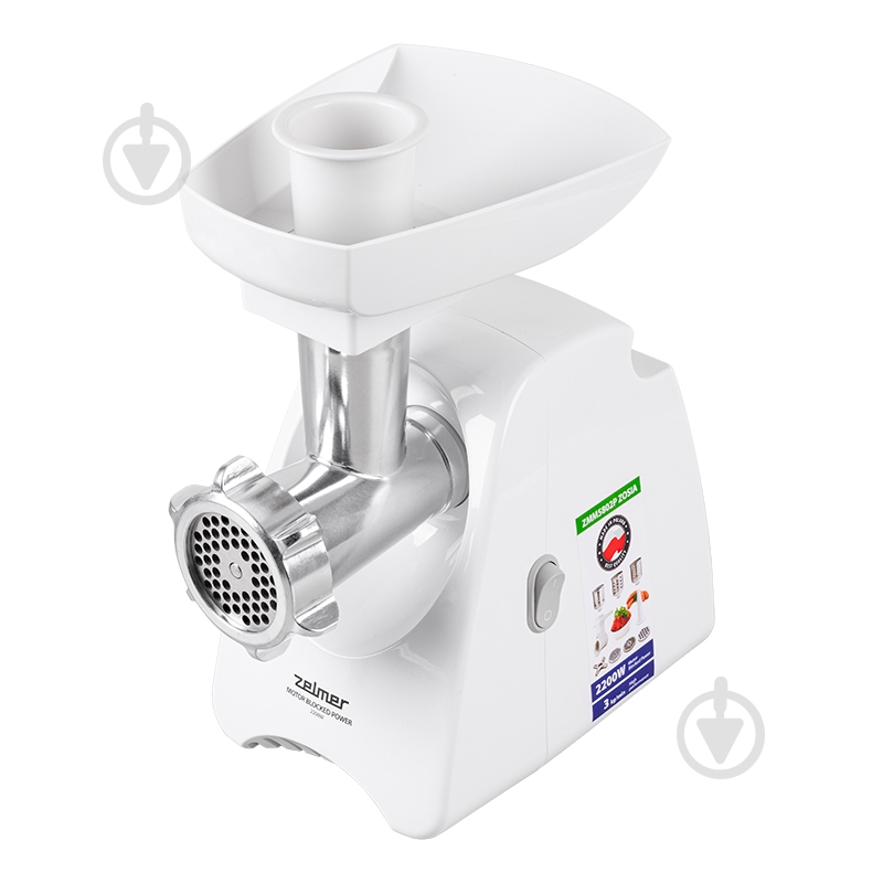 ВИТРИНА! Мясорубка Zelmer ZMM5801P Zosia - фото 6 ВИТРИНА! Мясорубка Zelmer ZMM5801P Zosia - фото 6