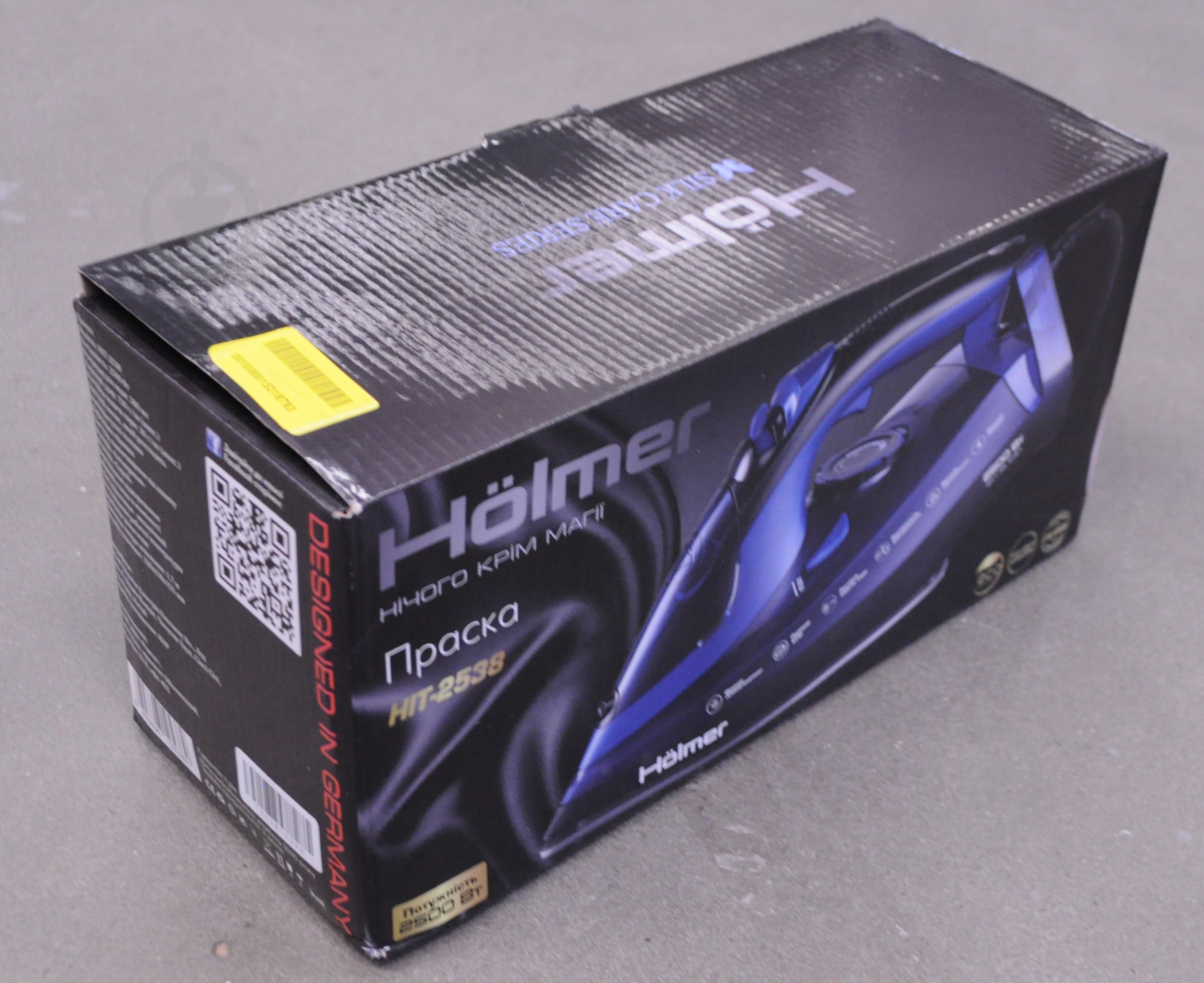 УЦЕНКА! Утюг Holmer HIТ-2538 (УЦ №145) - фото 2