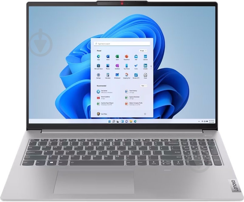 Ноутбук Lenovo 16" (82XG005BRA) silver - фото 1 Ноутбук Lenovo 16" (82XG005BRA) silver - фото 1