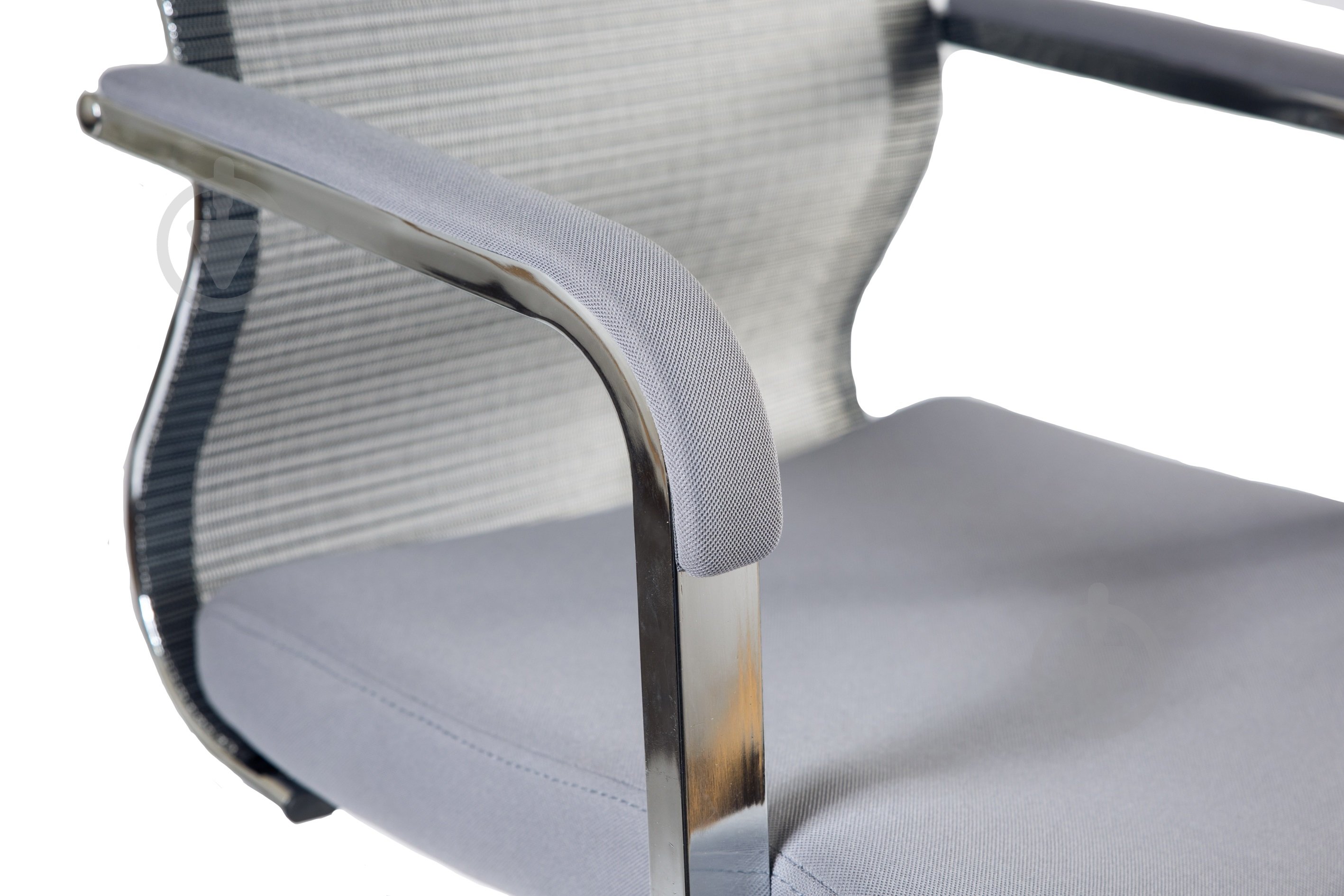 Кресло офисное Tehforward Афина серый - фото 7