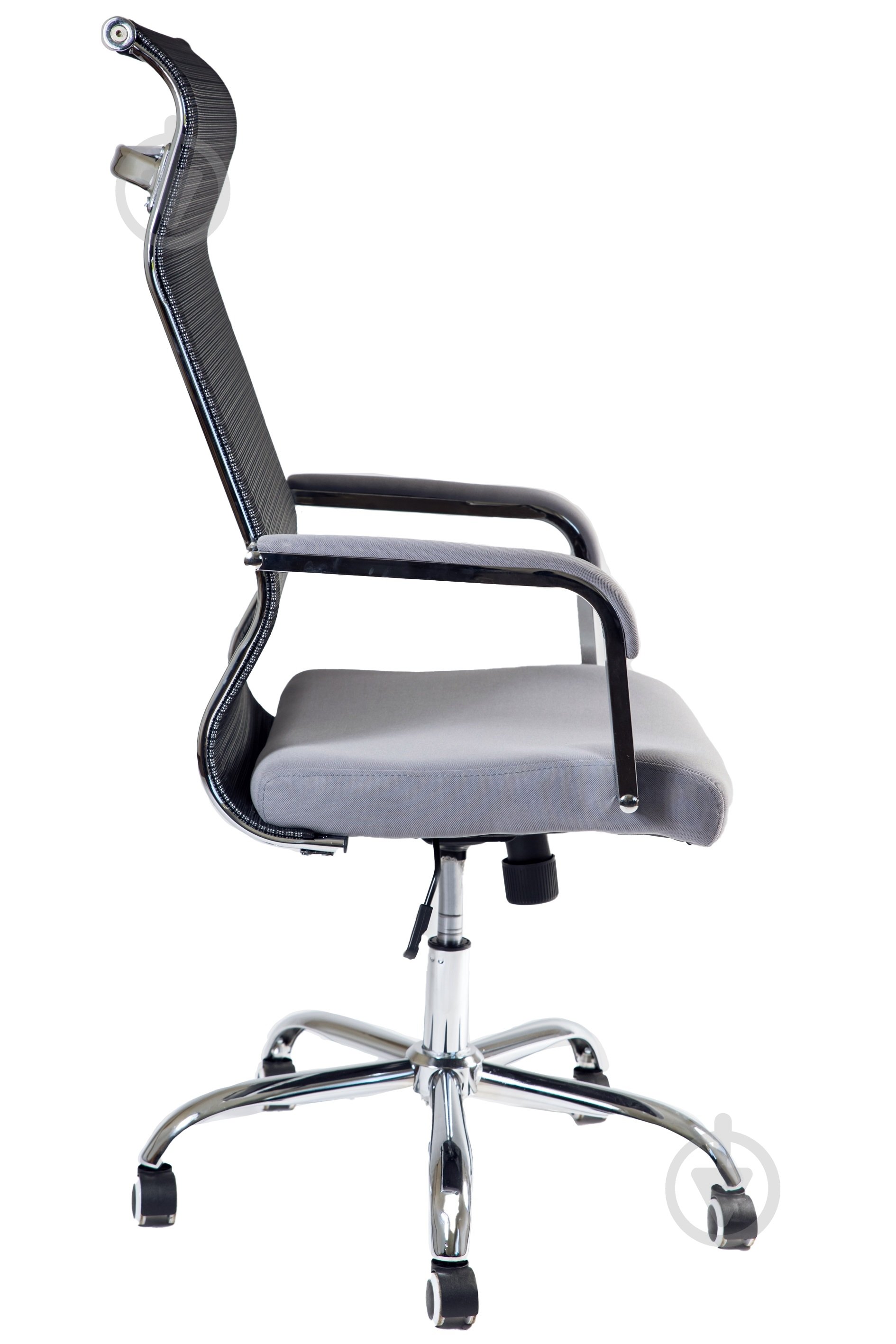 Кресло офисное Tehforward Афина серый - фото 4