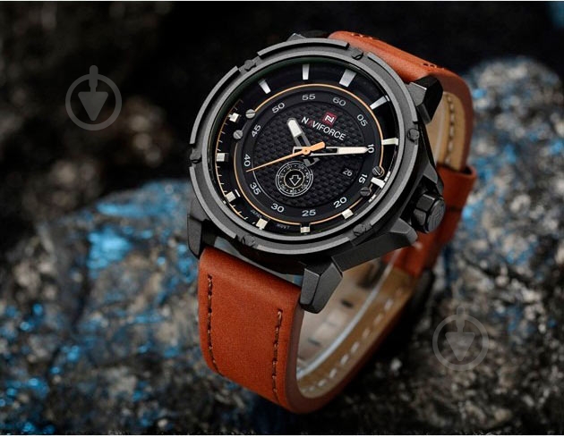 Наручные часы NaviForce BYBN-NF9083 brown - фото 3 Наручные часы NaviForce BYBN-NF9083 brown - фото 3