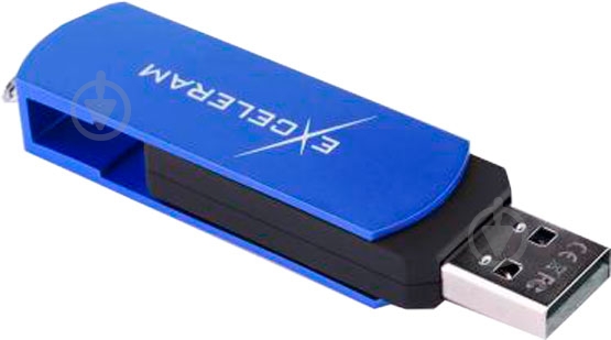Флеш-память USB Exceleram P2 Series 32 ГБ USB 2.0 blue (EXP2U2BLB32) - фото 2