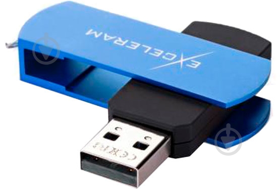 Флеш-память USB Exceleram P2 Series 32 ГБ USB 2.0 blue (EXP2U2BLB32) - фото 6