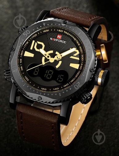 Наручний годинник NaviForce BYDBN-NF9094 brown - фото 4