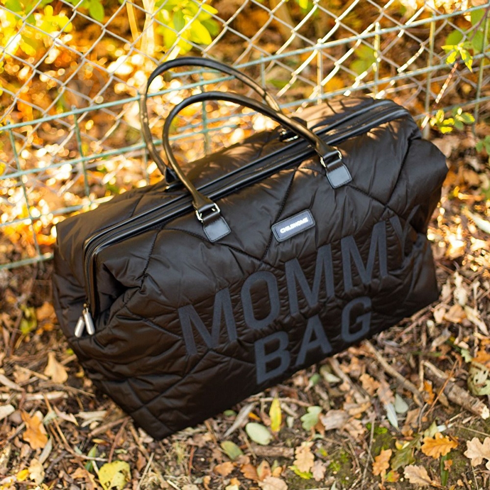 Сумка Childhome Mommy bag puffered black (CWMBBPBL) - фото 12 Сумка Childhome Mommy bag puffered black (CWMBBPBL) - фото 12